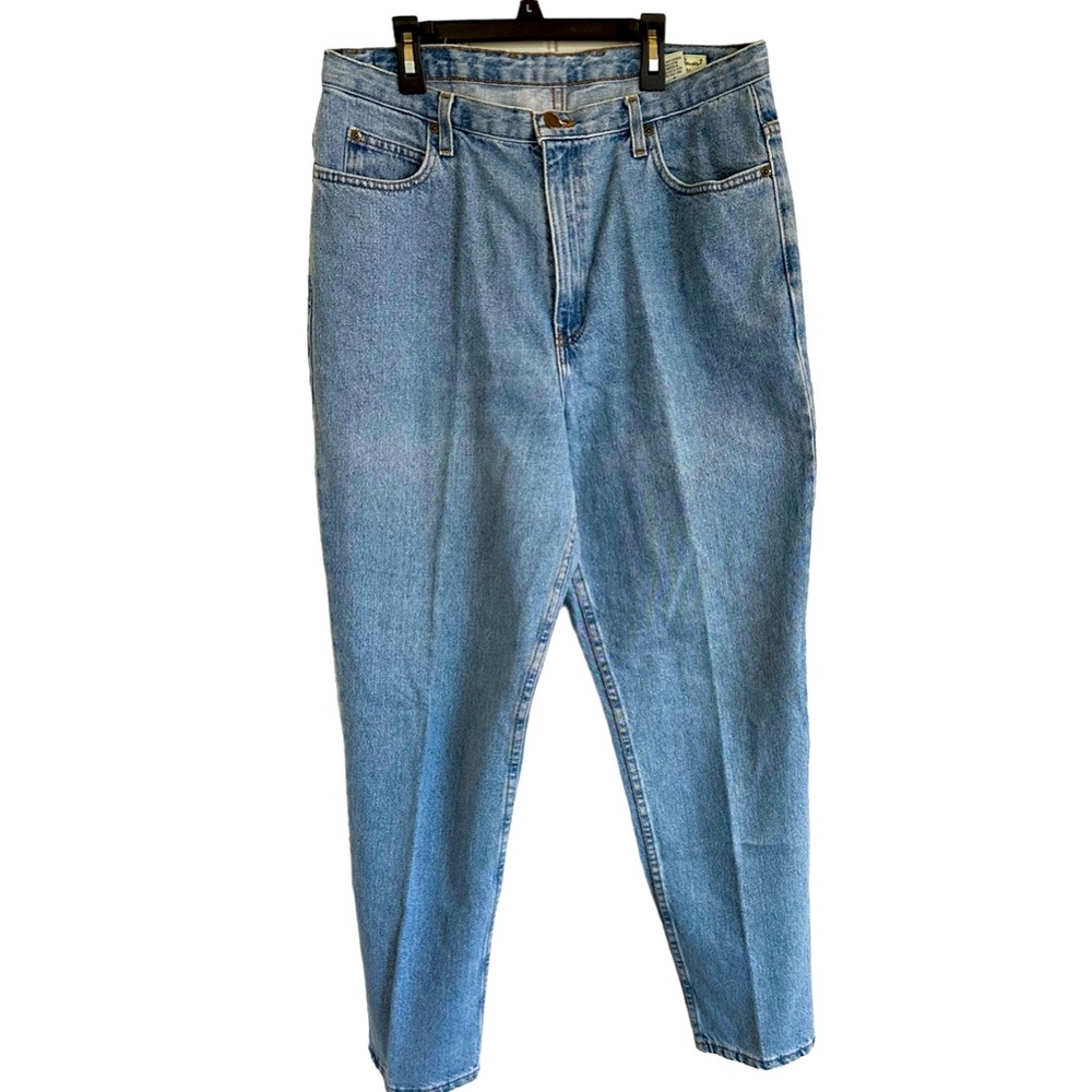 Eddie Bauer vintage high-rise light wash jeans women 16